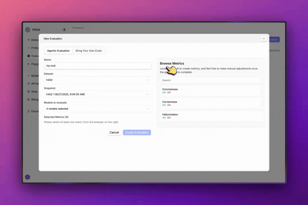 Image of filling out the fields