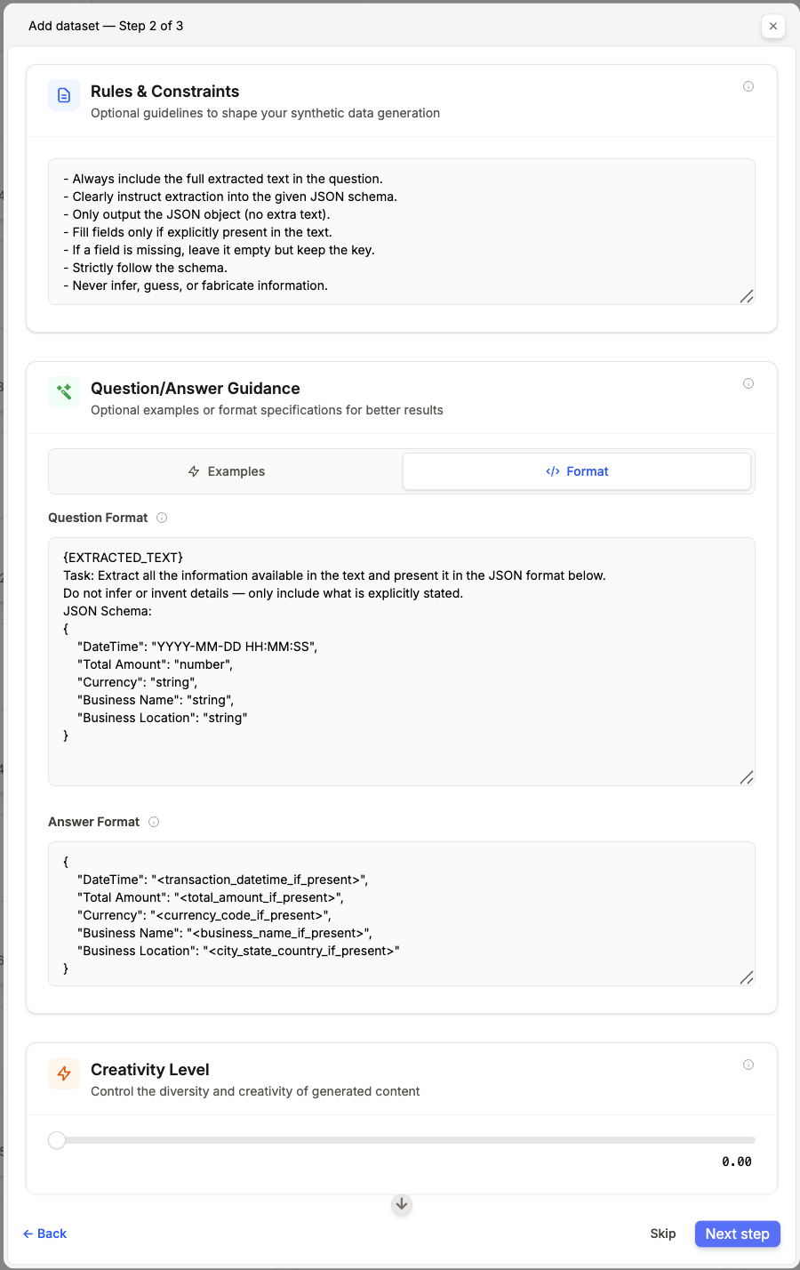 Advanced Settings
