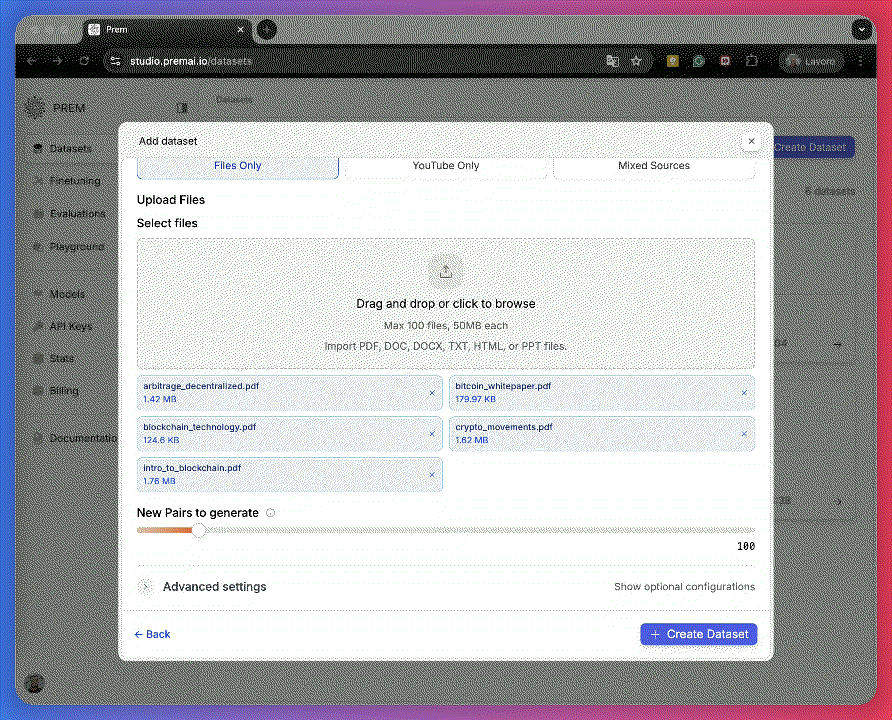 GIF of entering instructions