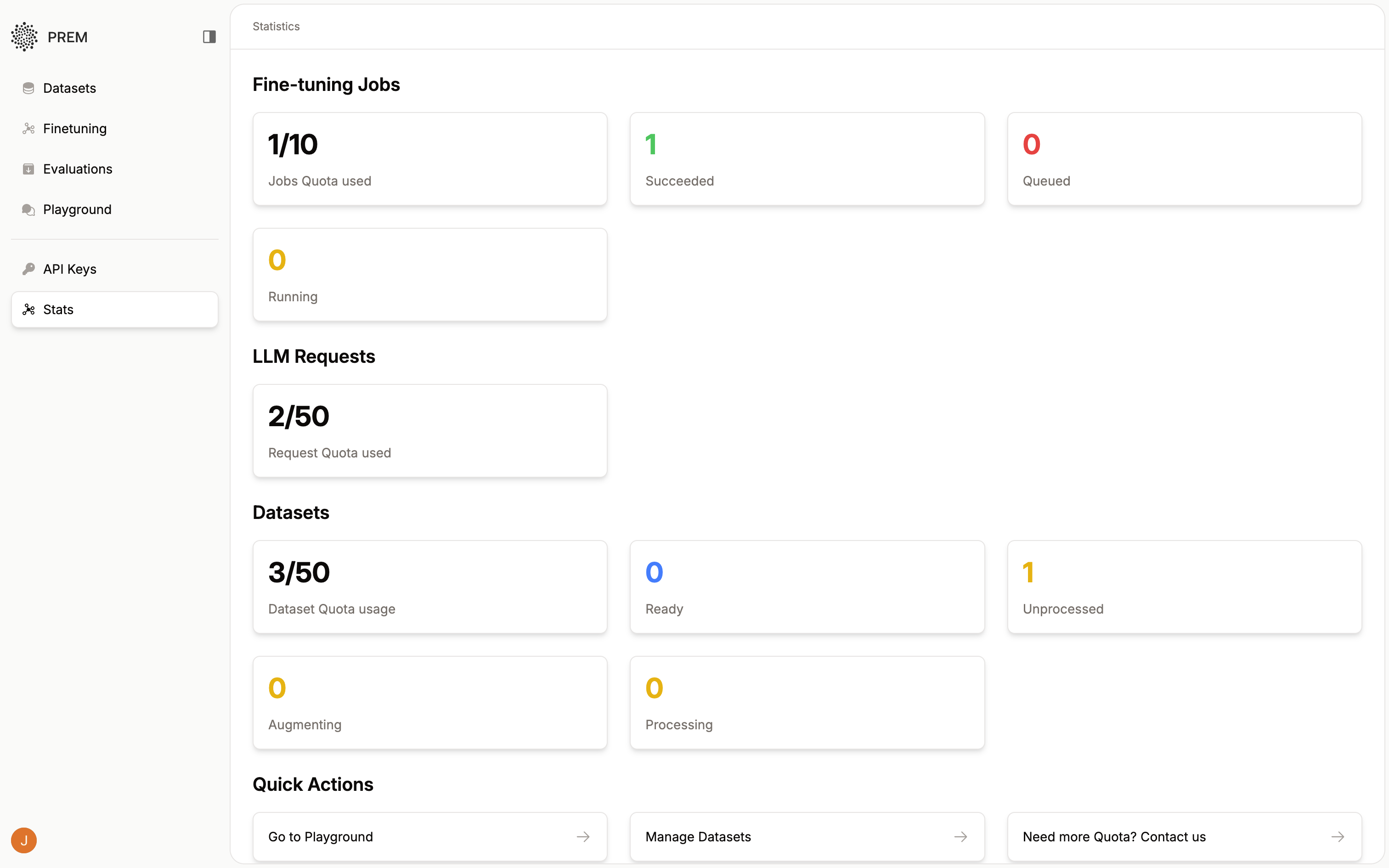 Stats Overview
